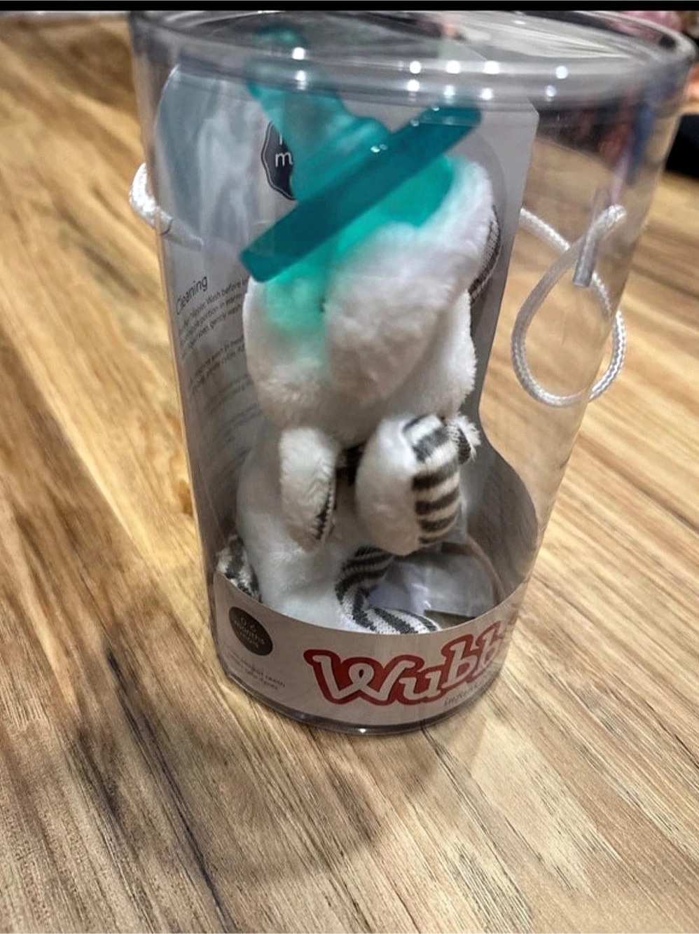 Wubbanub Elephant Wubbanub - 6 Elephant Pacifier Plush
